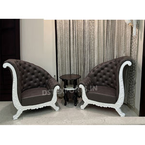 Silla elegante de madera de teca de diseño para dormitorio, sillas elegantes talladas a mano para el hogar, sillones de madera elegantes a precios mayoristas - Product Image 1