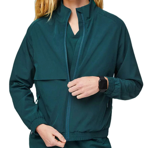 Nouvelle tenue médicale personnalisée anti-plis pour infirmières – Ensemble uniforme extensible tissé - Product Image 1