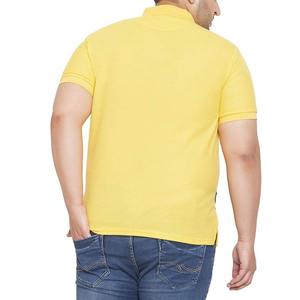 Men's Cotton and <b>Bamboo</b> Fiber Knitted Polo Shirt Breathable Soft Comfortable Regular Fit Polo Shirts - Product Image 4