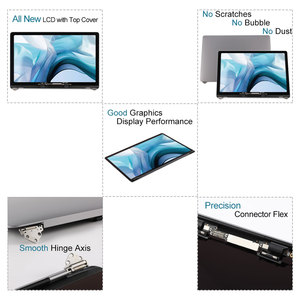 Màn hình mới a2338 Màn hình LCD thay thế lắp ráp cho MacBook Air a2338 13 ''2020 Retina màu xám bạc M1 EMC 3578 3598 - Product Image 6