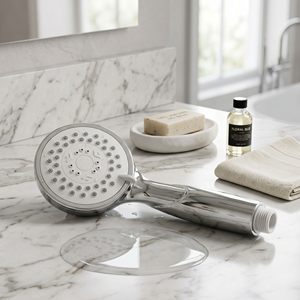 Ensemble <span class=keywords><strong>de</strong></span> <span class=keywords><strong>douche</strong></span> à main en laiton moderne <span class=keywords><strong>de</strong></span> luxe, haute pression, économie d'eau, chromé, <span class=keywords><strong>support</strong></span> mural pour salle <span class=keywords><strong>de</strong></span> bain, kit <span class=keywords><strong>de</strong></span> tuyau réglable - Product Image 6