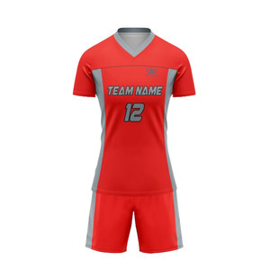 Diseño duradero su propio logotipo bandera uniforme de fútbol en precio al por mayor Gran oferta bandera uniforme de fútbol - Product Image 1