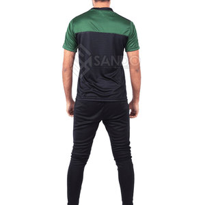 ชุดวอร์มผ้าฝ้ายสำหรับผู้ชายชุดวอร์มฤดูร้อนออกแบบได้ตามต้องการสำหรับผู้ชาย - Product Image 3