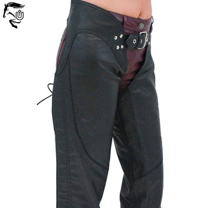 Demi-chaps en cuir personnalisés Offre Spéciale de nouveau style de haute qualité pour l'équitation - Product Image 1