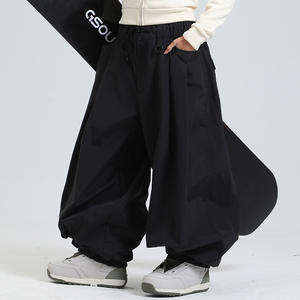 Pantalones de esquí de gran tamaño de invierno para hombre hechos a medida, impermeables, a prueba de viento, de talla grande, pantalones cálidos de secado rápido, equipo de snowboard para exteriores - Product Image 6