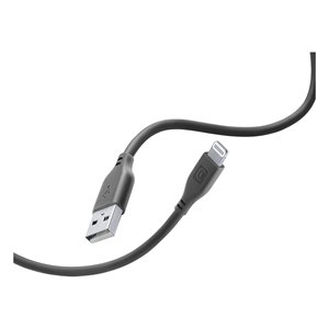 Cable Lightning Certificado por Apple MFi de 1.2M, Cable Suave Negro - Product Image 1