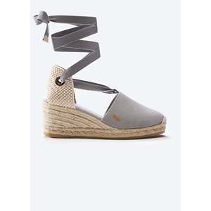 Sandali con zeppa Espadrille in tela Escala - Product Image 1