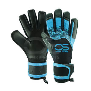 Gants de gardien de but de football durables avec paume en latex solide et conception confortable Gants de gardien de but avec poignée supérieure - Product Image 4