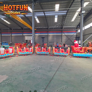 Grand train électrique d'intérieur sur rail pour enfants, idéal pour les centres commerciaux, parfait pour Noël, fabriqué en Chine - Product Image 4