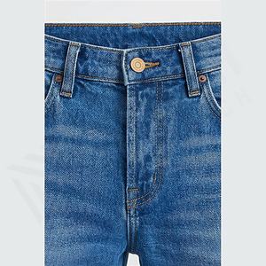 Slim Fit Pants Classic <b>Jeans</b> Male Denim Designer Manufacturer Price Washed <b>Jean</b> <b>Trousers</b> Straight Customized Color Wholesale - Product Image 4