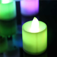 OEM ODM Meilleure vente lumière changeante colorée bougie électrique à batterie led lumière bougie fabricant Vietnam