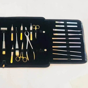 Juego de rinoplastia de alta calidad, 82 Uds., fuente de alimentación Manual, instrumento ENT de plástico de acero inoxidable, instrumentos quirúrgicos básicos - Product Image 3
