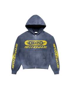 Costumes de jogging ajustés personnalisés de haute qualité 100% coton velours réfléchissant sweats à capuche zippés et ensembles de pantalons de survêtement survêtement en velours - Product Image 3