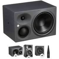 Énorme réduction sur le kit de moniteurs de studio 7.1.4 pour son surround Dolby Atmos avec microphone d'alignement et haut-parleurs haut de gamme