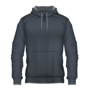 Sweat à capuche zippé oversize en molleton de coton épais pour homme, style streetwear, avec logo personnalisé, vente en gros B2B - Product Image 1