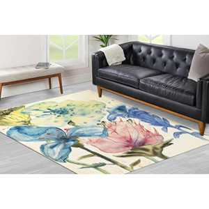 Alfombra de Flores, Alfombras de Flores de Dalí, Alfombra de Salvador Dalí, Alfombras de Reproducción, Alfombra Delgada No Tejida - Product Image 2