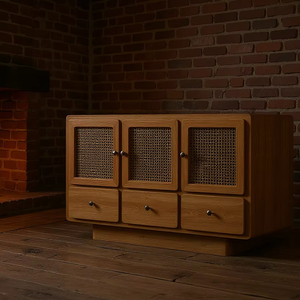 High Quality Solid Wood Minimalist Design Chest <b>for</b> Home & Indoor Furniture - Product Image 1