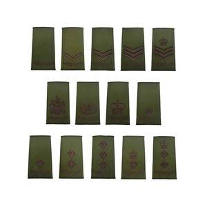 Hombreras Multicam de Lancasters (Par), Hombreras Bordadas con Encaje para Teniente Comandante, Aplicación de Tela Cosida - Product Image 3