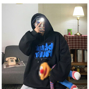 Sudadera con Capucha Nueva Moda, Personalizable con Logotipo, Unisex, Impresión 3D con Letras en Relieve - Product Image 5