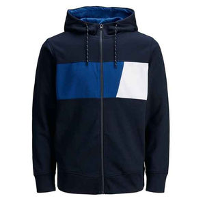 Sudadera con Capucha Personalizada para Hombre 2024, 100% Algodón, Polar Grueso de 320g, Transpirable, con Doble Cremallera, Estilo Urbano, Otoño, Venta al Por Mayor - Product Image 1