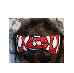 Diadema Infantil con Cuentas Hechas a Mano para Días de Juego, Accesorio de Tela Universitaria, Muestra Tu Espíritu de Tigre con Estilo - Product Image 5