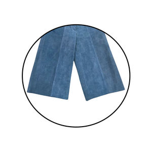 Culottes de cuero informales finos OEM de calidad superior para hombres Culottes de cintura alta con botones de cuero sólido disponibles a precio barato - Product Image 4