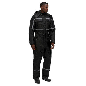 Mono acolchado de invierno de fabricante directo, ropa de trabajo forrada impermeable, traje de protección de seguridad para pescadores y ciclistas de túnel - Product Image 3