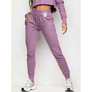 กางเกงจ็อกเกอร์ทรงหลวมสำหรับผู้หญิงคอลเลคชั่นฤดูหนาวสีพื้นผ้าทอแนวสตรีทแวร์มาใหม่ - Product Image 5