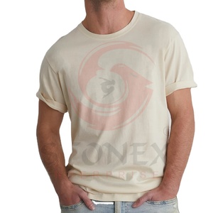 เสื้อยืดคอกลมทรงหลวมผ้าฝ้าย 100% คุณภาพสูงแบบ OEM สกรีนโลโก้แบรนด์ของคุณเองได้ เสื้อยืดลำลองสำหรับผู้ชาย - Product Image 6