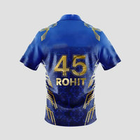 Vente en gros pas cher Maillot de cricket pour hommes Sublimation numérique T-shirts uniformes de sport personnalisés New Jersey Design 100% Polyester Plus