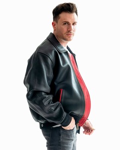 Parka de mejor estilo de aire para hombre 2025 Top Gun mismo estilo abrigo de piel de oveja chaqueta de invierno de piel Natural para hombre chaqueta de bombardero de cuero - Product Image 4