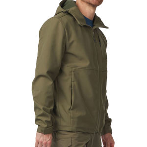 Winter Waterproof Windbreaker Puffer Jackets for Men Casual Plain Stand Collar Softshell Jacket Sublimation Windproof <b>Clothing</b> - Product Image 2