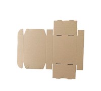 Cajas de Cartón Corrugado Kraft con Logotipo Personalizado Impreso a Precio de Fábrica en Vietnam, Caja de Regalo para Envíos por Correo con Papel Dorado