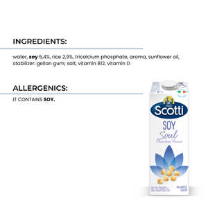 Boisson Soul Soy 1L à base de plantes fabriquée en Italie - Product Image 4