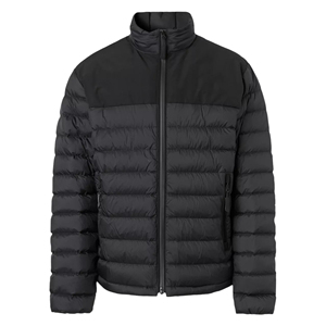 Venta al por mayor impermeable a prueba de viento transpirable al aire libre chaqueta de bombardero de los hombres de cara brillante tendencia con capucha corto grueso invierno Puffer - Product Image 6