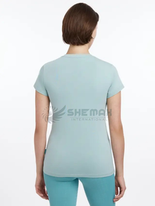 Camisa de mujer de equitación Elegante ropa de competición ecuestre blusa transpirable ligera ajustada diseñada para montar a caballo - Product Image 3