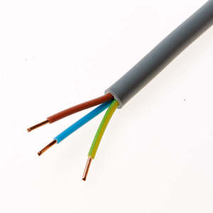 Cable de Alimentación <span class=keywords><strong>Bvv</strong></span> 300/500v de 3 Núcleos, Cobre Puro, Aislamiento de PVC, 3x2.5mm, para Uso en Centrales Eléctricas - Product Image 2