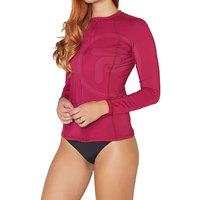 Rashguard Femme Personnalisé 2026 – Spandex et Polyester Respirant de Haute Qualité à Manches Longues – Service OEM