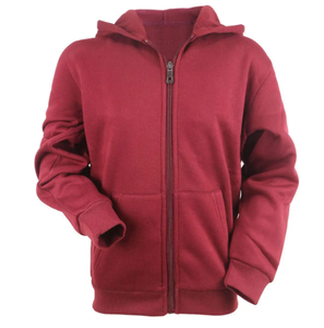 Sweat-shirt et sweat à capuche unisexe surdimensionné en coton mélangé respirant avec fermeture éclair et poches, idéal pour l'hiver - Product Image 6