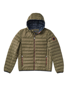 Wholesale Custom Men's <b>Winter</b> Canvas Puffer Jacket High Quality Waterproof Breathable Hooded Collar Plus Size Customized Design - Product Image 6