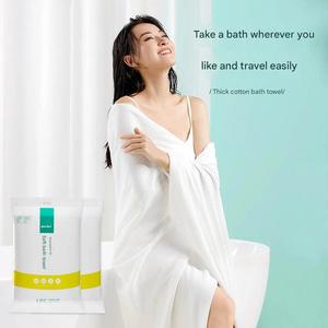 Xách tay dùng một lần 100% <span class=keywords><strong>viscose</strong></span> vải khăn dệt gấp thiết kế cho khuôn mặt chăm sóc cơ thể cho du lịch ngoài trời khách sạn Spa Salon - Product Image 3