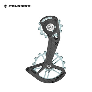 Shinmano-Desviador trasero de bicicleta de carretera, rodamiento de cerámica completo, aleación de aluminio y fibra de carbono, 12T + 16T, 8150/ - Product Image 1