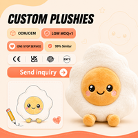 Fabricant de jouets en peluche alimentaires personnalisés, peluches alimentaires kawaii super douces en coton PP, OEM ODM, logo personnalisé, vente en gros, promotionnel
