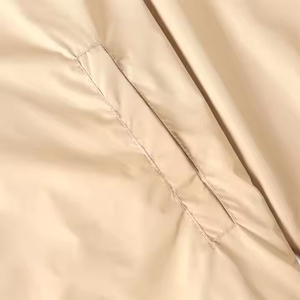Sweat à capuche zippé épais unisexe en molleton/éponge française, couleur unie, séchage rapide, respirant, décontracté, hiver - Product Image 4
