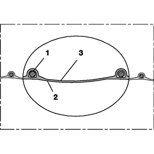 Tuyau d'aspiration en caoutchouc de 40 mm de diamètre intérieur, 48 mm de diamètre extérieur, 4 mm d'épaisseur, 10 m de long, de NORRES - Lot de 1 - Product Image 3