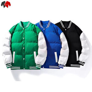 Chaqueta acolchada personalizada para hombre, logotipo personalizado de calidad superior, tallas grandes disponibles, tela transpirable suave y cálida, estilo de calle - Product Image 1