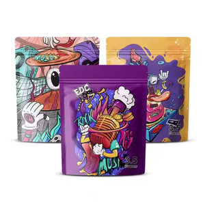 Wholesale Custom Printed Biodegradable Kraft Paper Food <b>Bags</b> Stand-up Design with Eco-Friendly <b>Plastic</b> <b>Bags</b> - Product Image 3