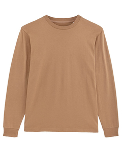 Logo personnalisé 100% coton ras du cou brodé sweats en relief hommes unisexe solide blanc uni pull sweat - Product Image 1