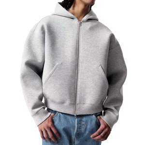 Baggy Heavyweight Fleece <b>Zip</b> <b>up</b> Hoodie <b>Men</b> Streetwear <b>Top</b> Quality Oversized Pullover Hoodies Outerwear Hooded Sweatshirt - Product Image 1