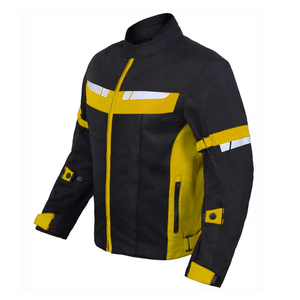 Chaqueta de moto textil impermeable negra/roja para hombre, chaqueta de moto a prueba de viento para Aventuras - Product Image 6